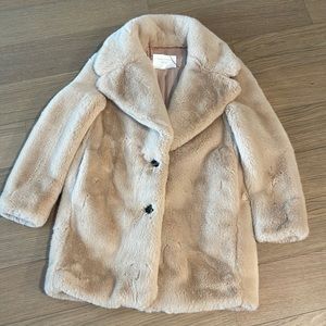 Zara Faux Fur Coat